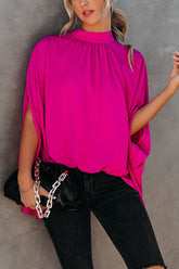 Raisa – Lässige Bluse mit Cape-Ärmeln