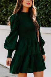 Perfectly Yours – Langärmliges, gesmoktes Kleid