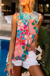 So Easy To Love Intricate Floral Printed Top