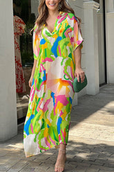 Tour The Town – Bedrucktes, legeres Maxikleid