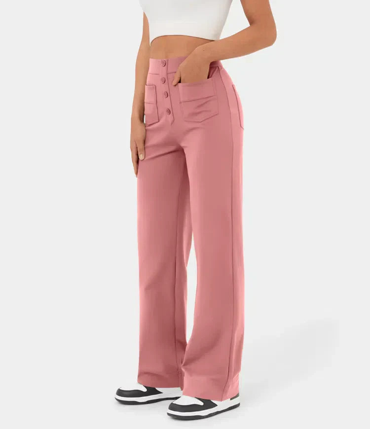 Vanessa High Waist Casual Pants