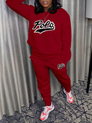 Logo Sweatshirt & Pants Set--Clearance