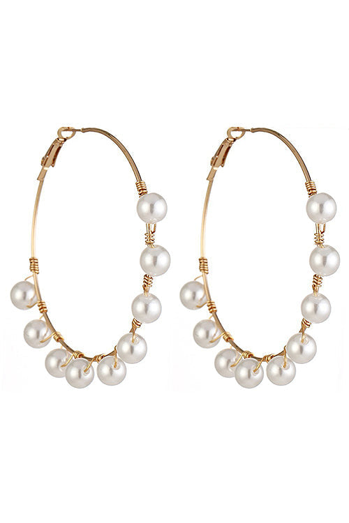 Long Time Love Pearl Earrings