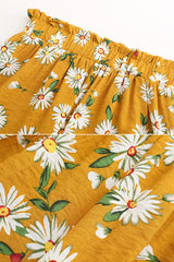 Sunshine State of Mind Daisy Print Shorts