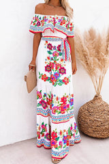 Lost In The Moment Boho Print Maxi Dress - 4 Colors