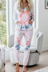 Sweet Sunrise Tie-Dye Long Sleeve Suit - 4 Colors