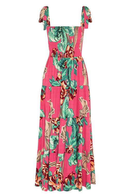 Dreamy Romance Printed Maxi Dress - 4 Colors