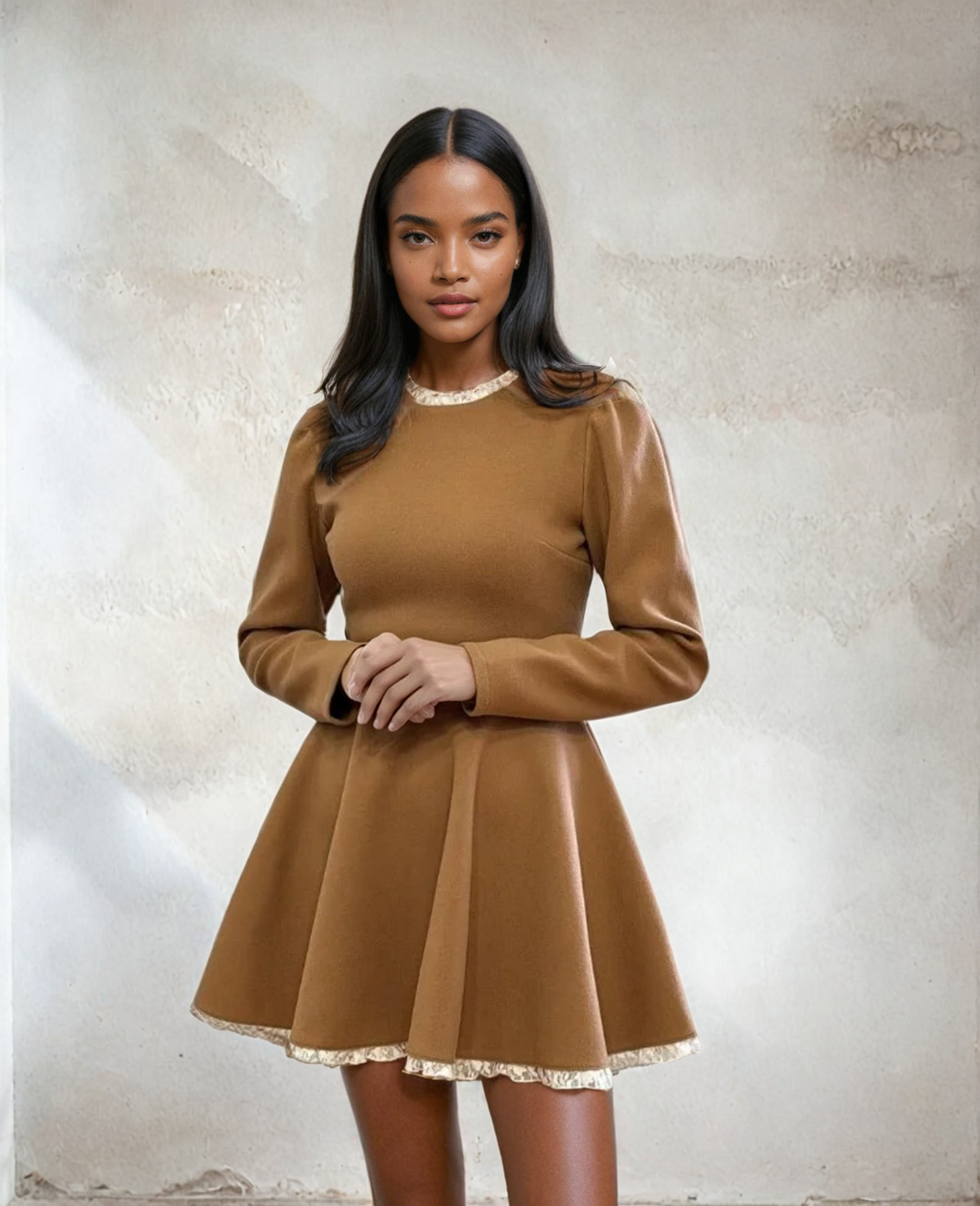 Minikleid im Vintage-Puppen-Stil