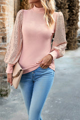 Langarm-Top mit Pailletten „Under The Lights“ – 4 Farben