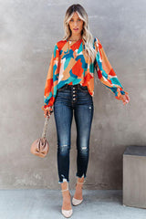 Bedrucktes Top „Fond Memories“