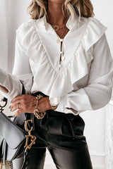 Lovely Wishes gepunktetes Rüschentop – 4 Farben