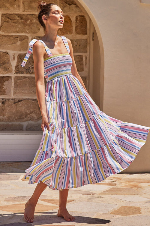 Dreamy Romance Printed Maxi Dress - 4 Colors