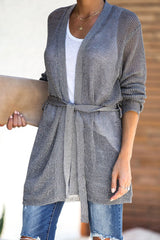 Afternoon Daydream – Strickjacke mit Krawatte