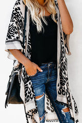 Seaside Retreat Boho Print Kimono – 4 Farben