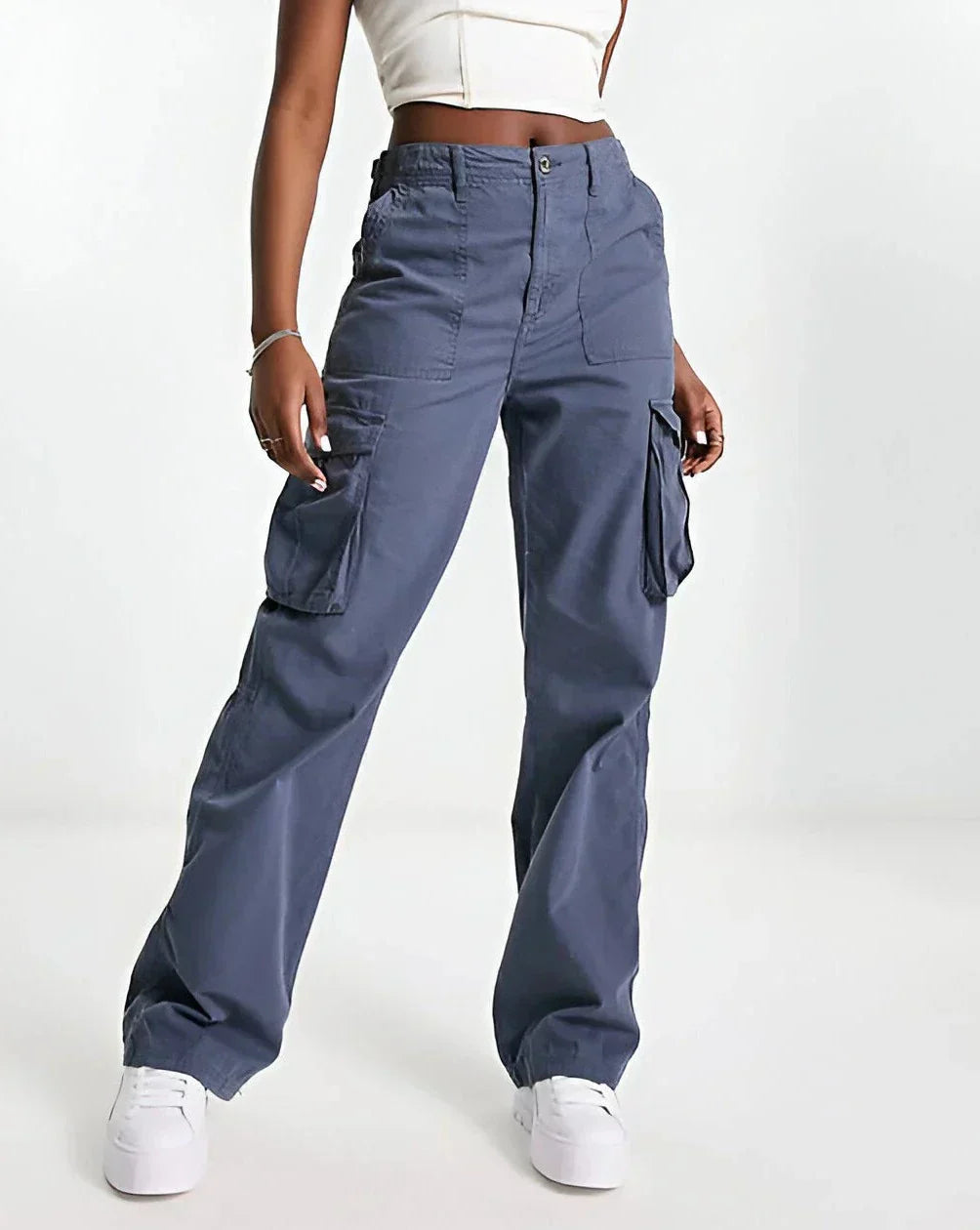 Mila Adjustable Waist Cargo Pants