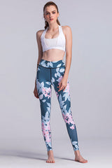 Yoga Floral Print Leggings