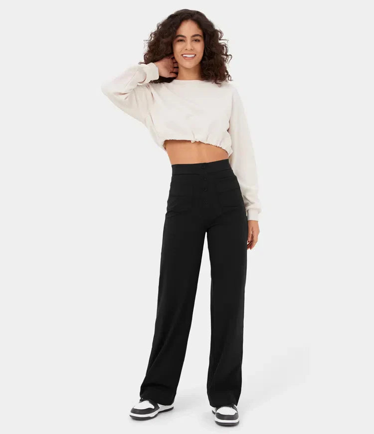 Vanessa High Waist Casual Pants