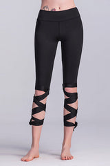 Yoga Tied Cross-leg Leggings