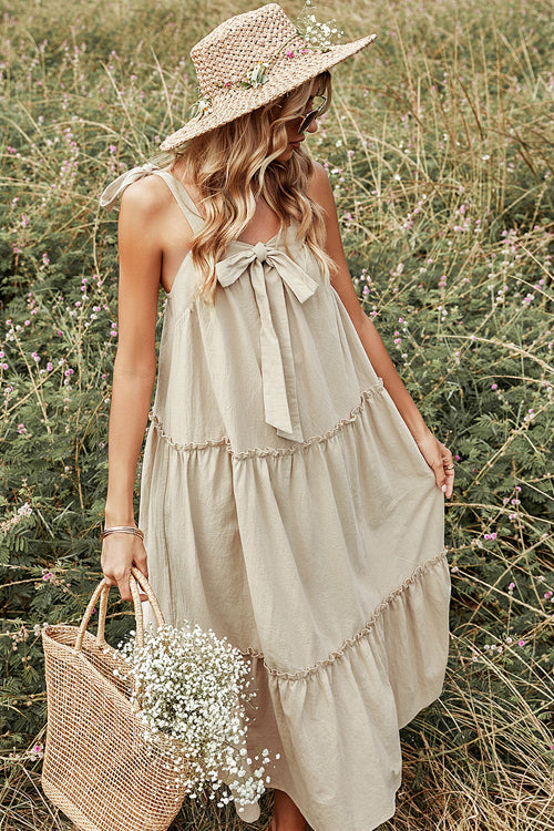 All About Bliss Babydoll Maxi Dress