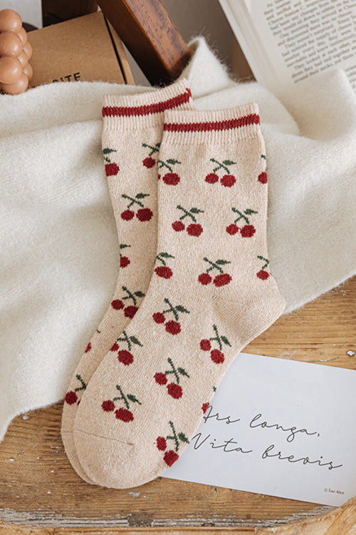 New Years' Eve Cotton Socks