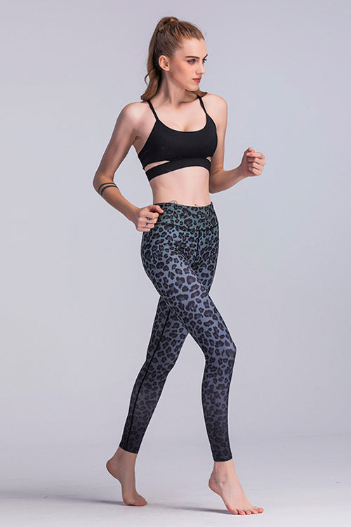 Yoga Leopard Print Leggings