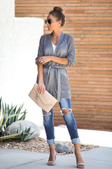 Afternoon Daydream – Strickjacke mit Krawatte