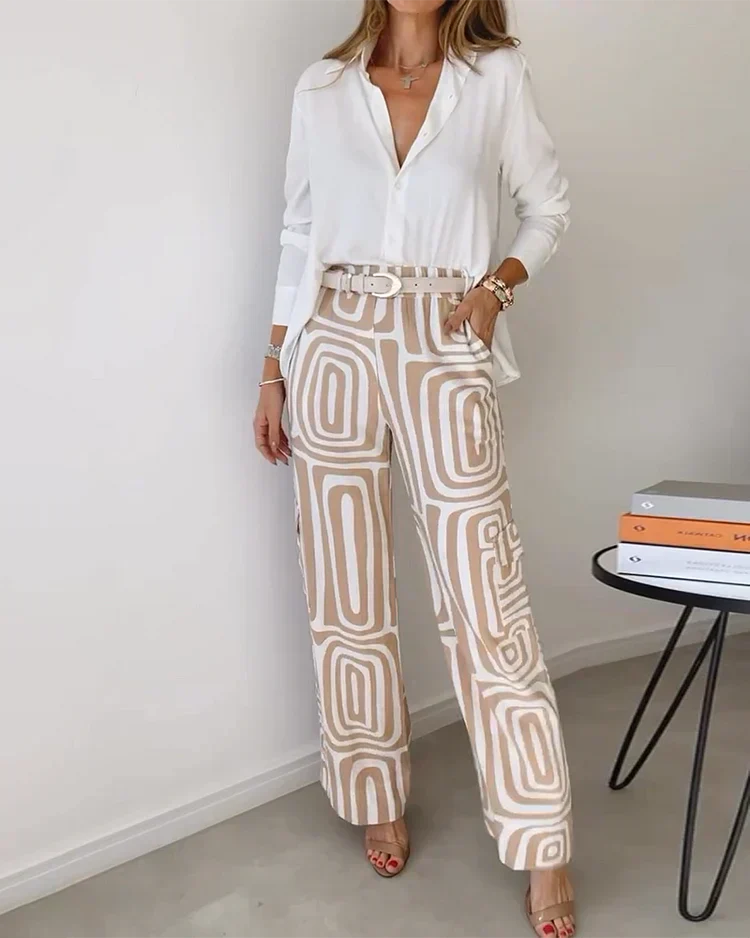Karina | Stylische Hose mit Gratis-Bluse