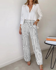 Karina | Stylische Hose mit Gratis-Bluse