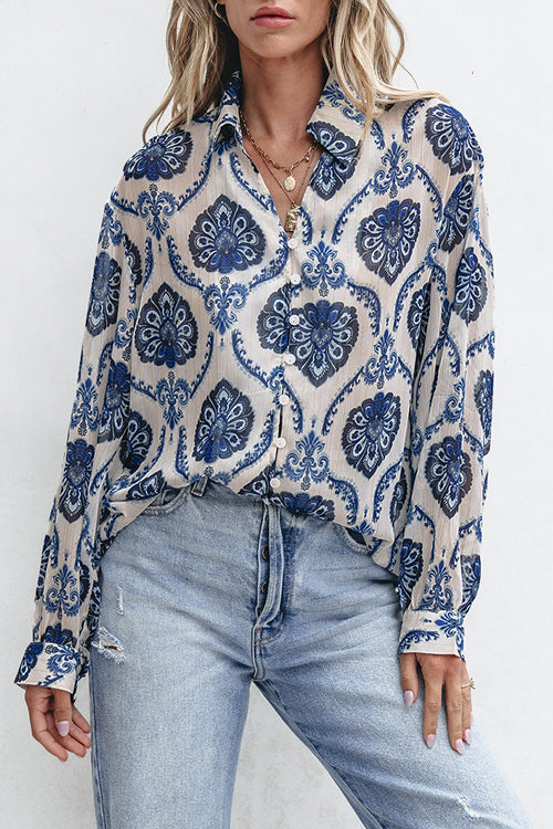 Langärmliges Oberteil mit „It's Your Time“-Print