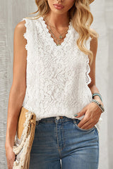 See You Tomorrow Lace Tank Top - 3 Colors