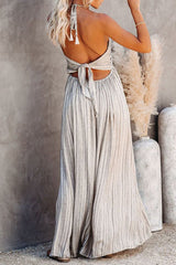 Lost To Love Stripes Backless Maxi Dress - 2 Colors