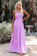 Stay With Me Babydoll Maxi Dress - 4 Colors