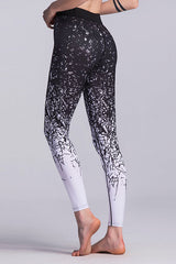 Yoga Black Gradiant Leggings