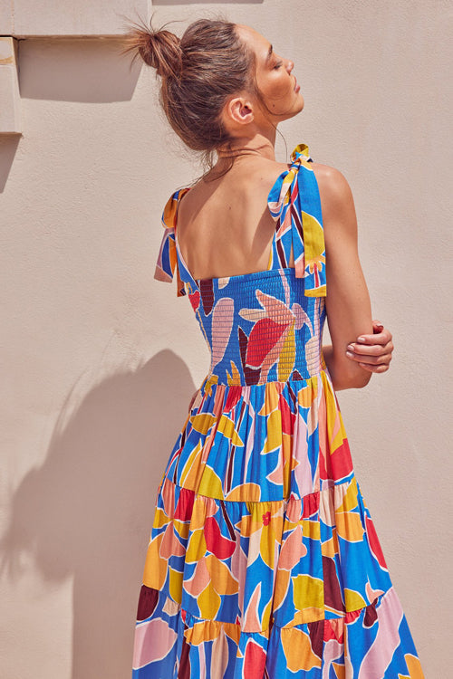 Dreamy Romance Printed Maxi Dress - 4 Colors