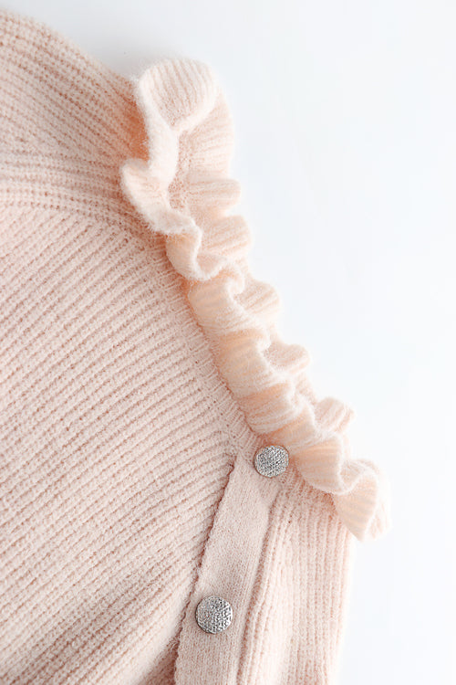 Schreib mir ein Gedicht – Pullover mit Knopfleiste – 4 Farben