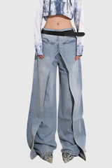 Abha Deconstruct Wide Jeans