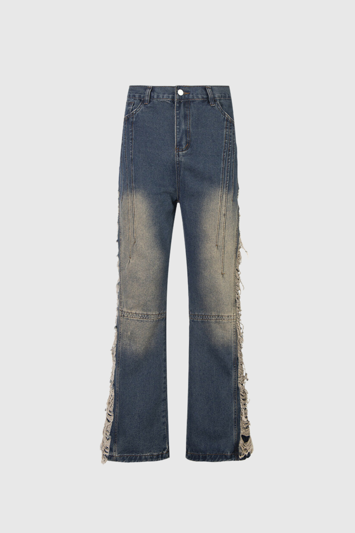 Abie Fringe Torn Hayley Jeans