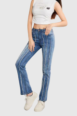 Adilet Stripe Skinny Jeans