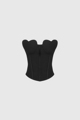Aella Strapless Corset Bodycon Top