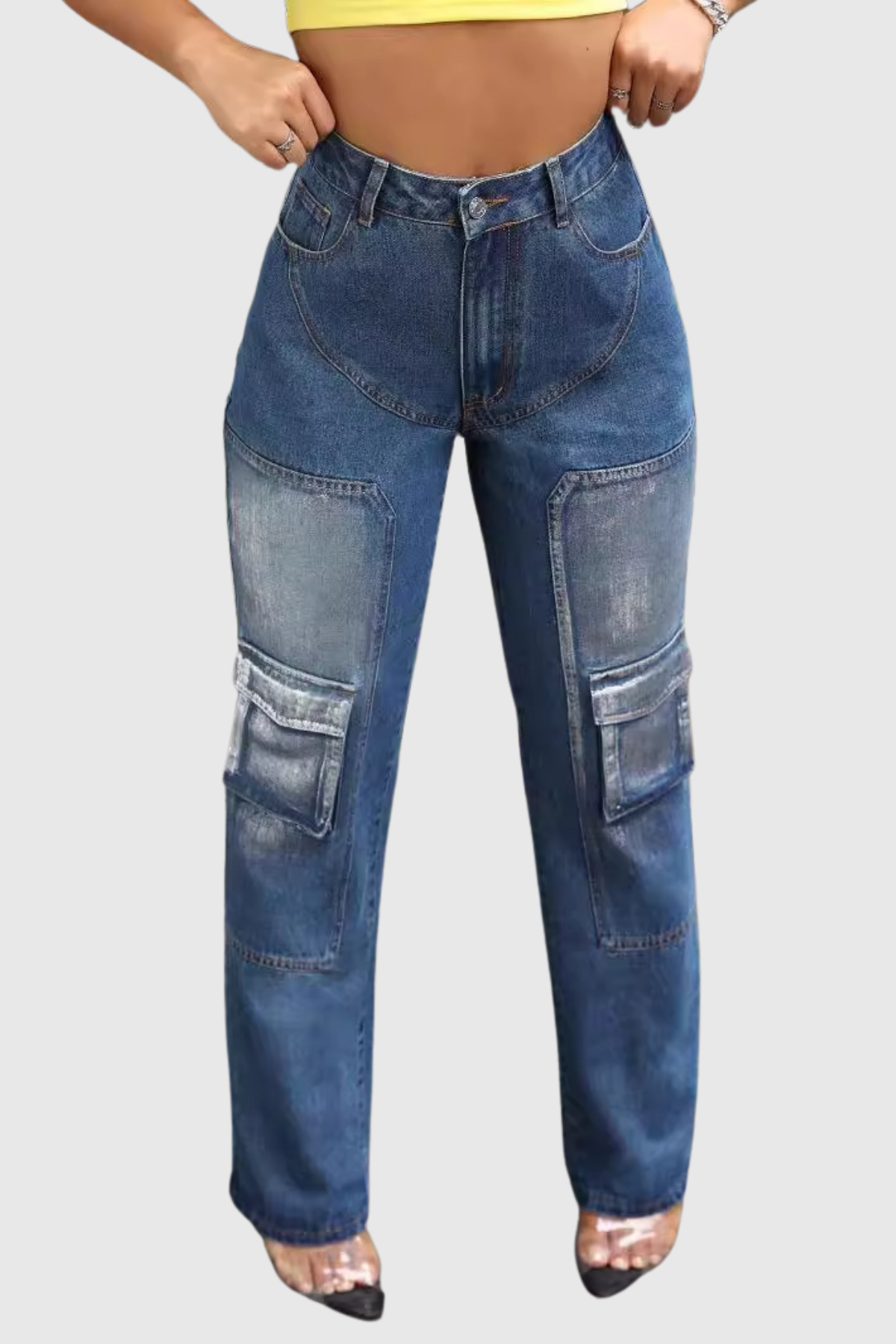 Aeneas High Rise Pocket Jeans