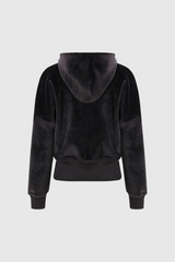 Ailpein Zipper Hooded Long Sleeve Top