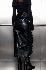 Aimo Ruch Mesh Split Skirt