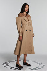 Alena Deconstruct Ruffle Coat