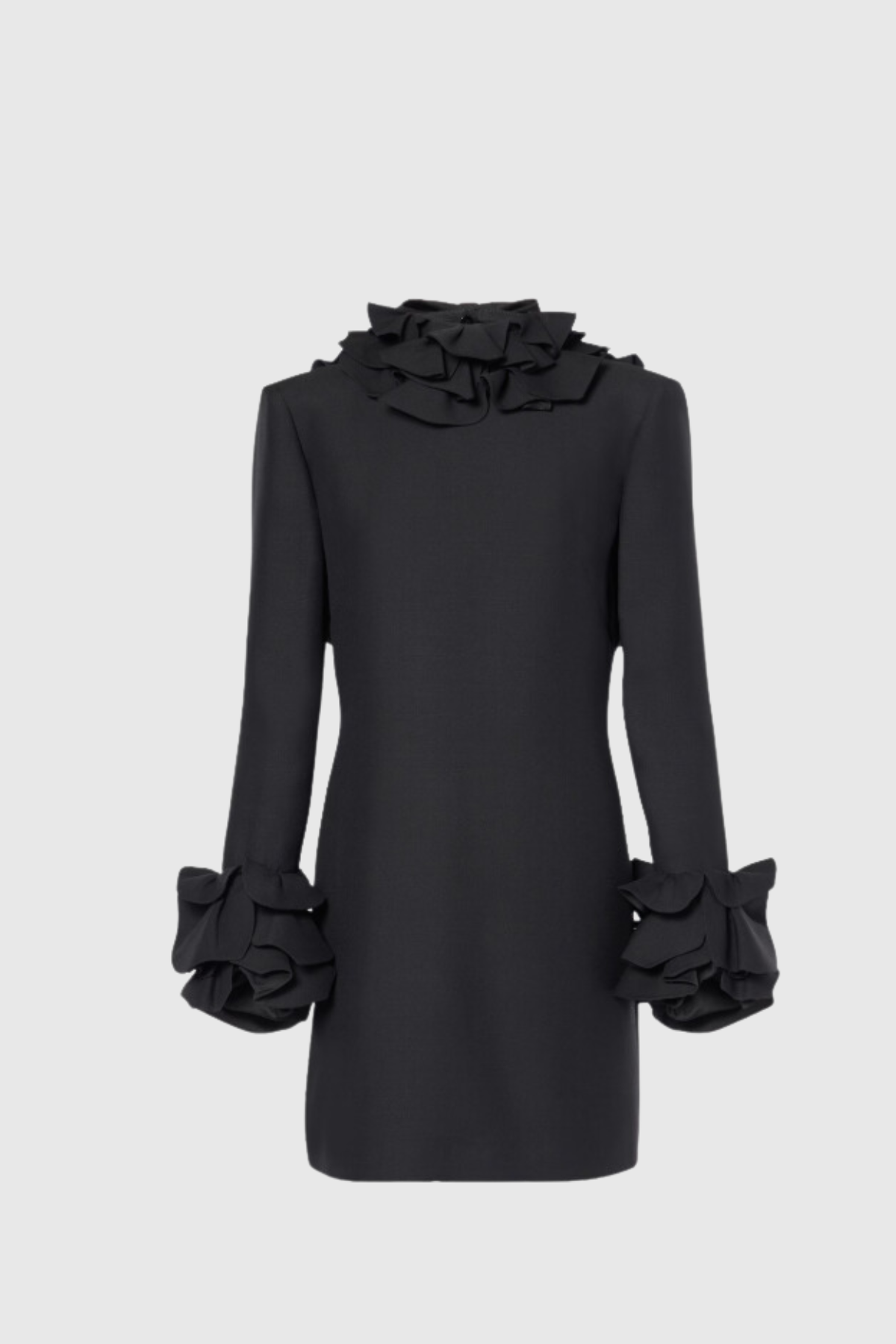 Alessandro Ruffle Backless Mini Dress