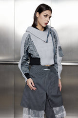 Alina Knit Deconstruct Jacket