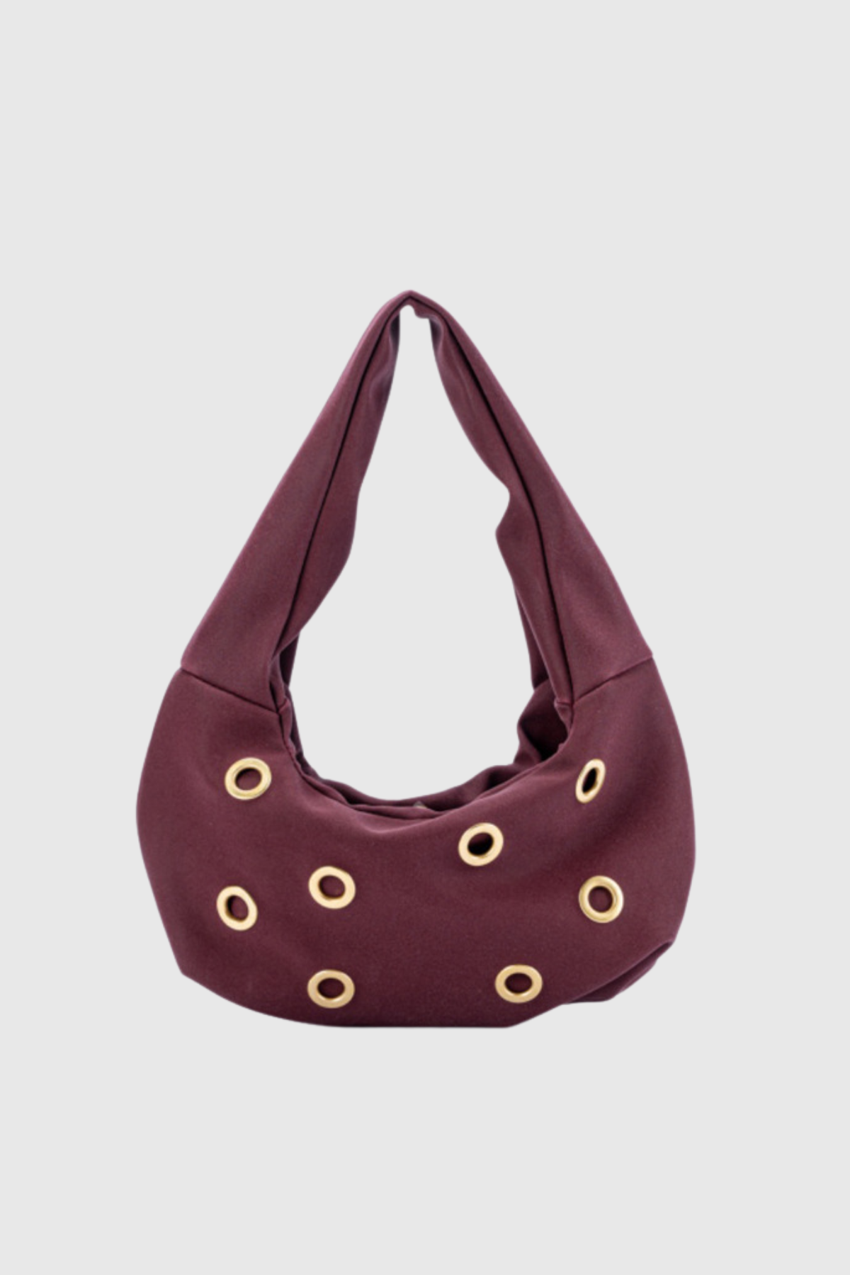 Aliphine Schultertasche mit Nieten