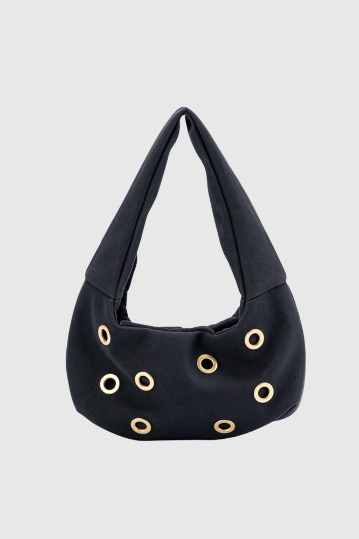 Aliphine Schultertasche mit Nieten