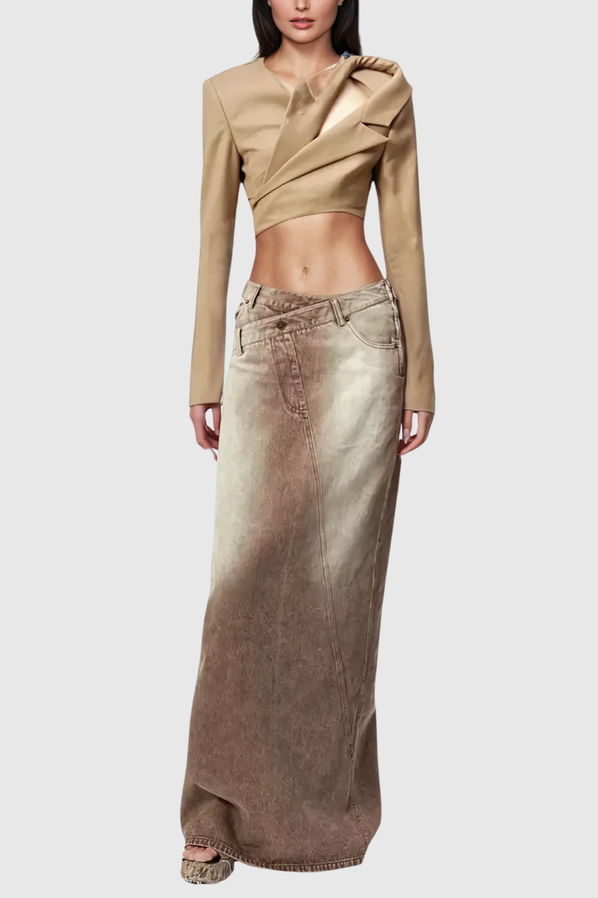 Asymmetrischer Jeansrock von Alisa Hayley