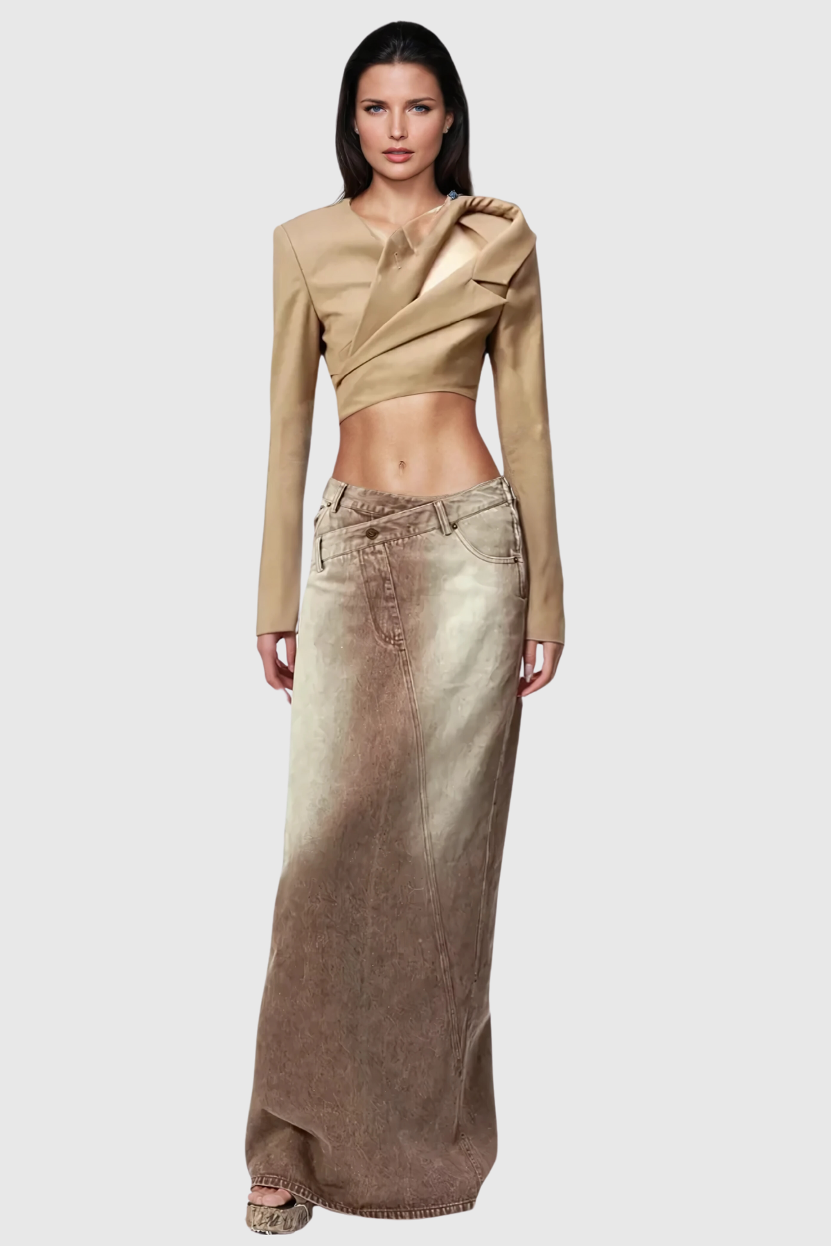 Asymmetrischer Jeansrock von Alisa Hayley