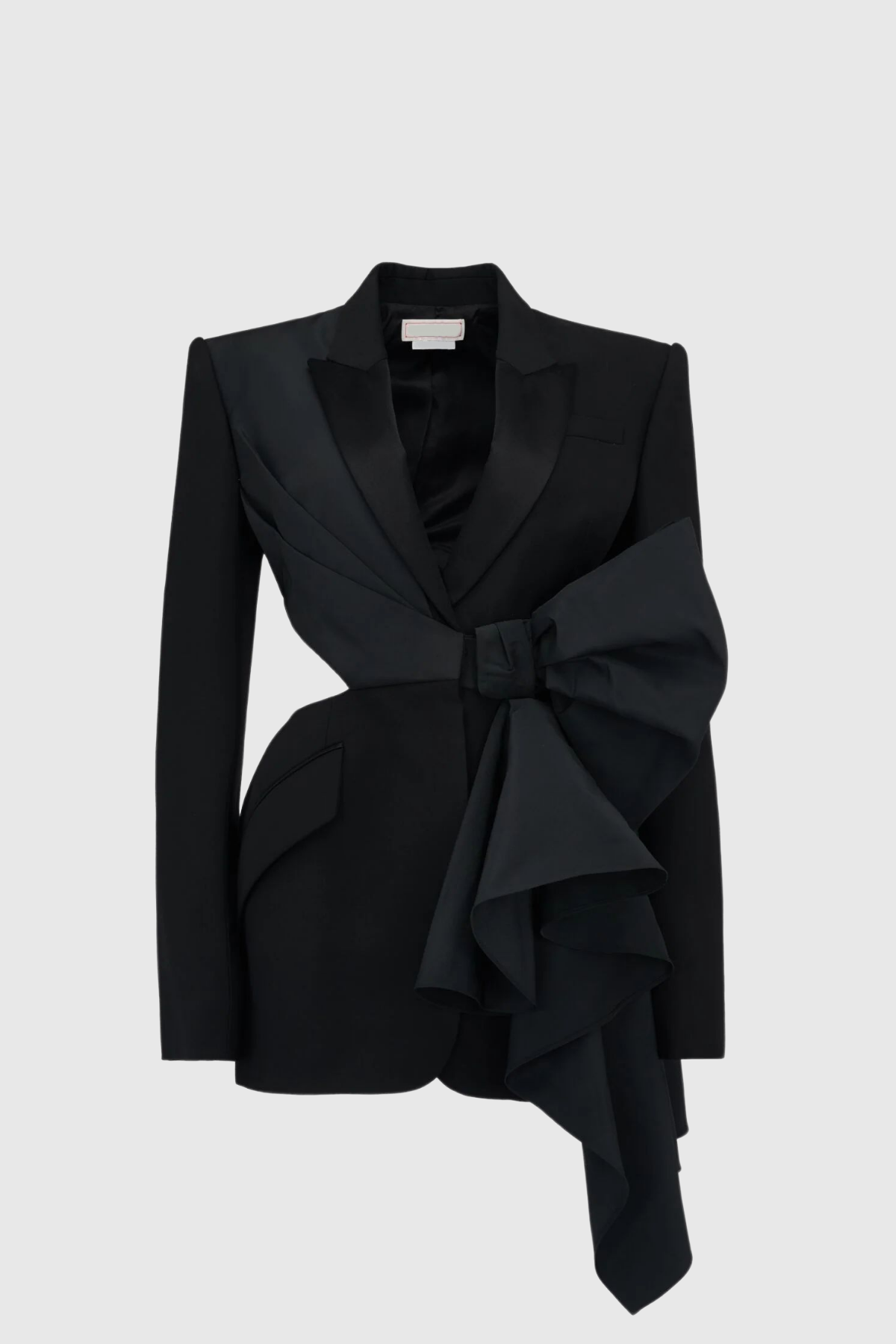 Alma Bodycon-Blazer mit Hohlschleife